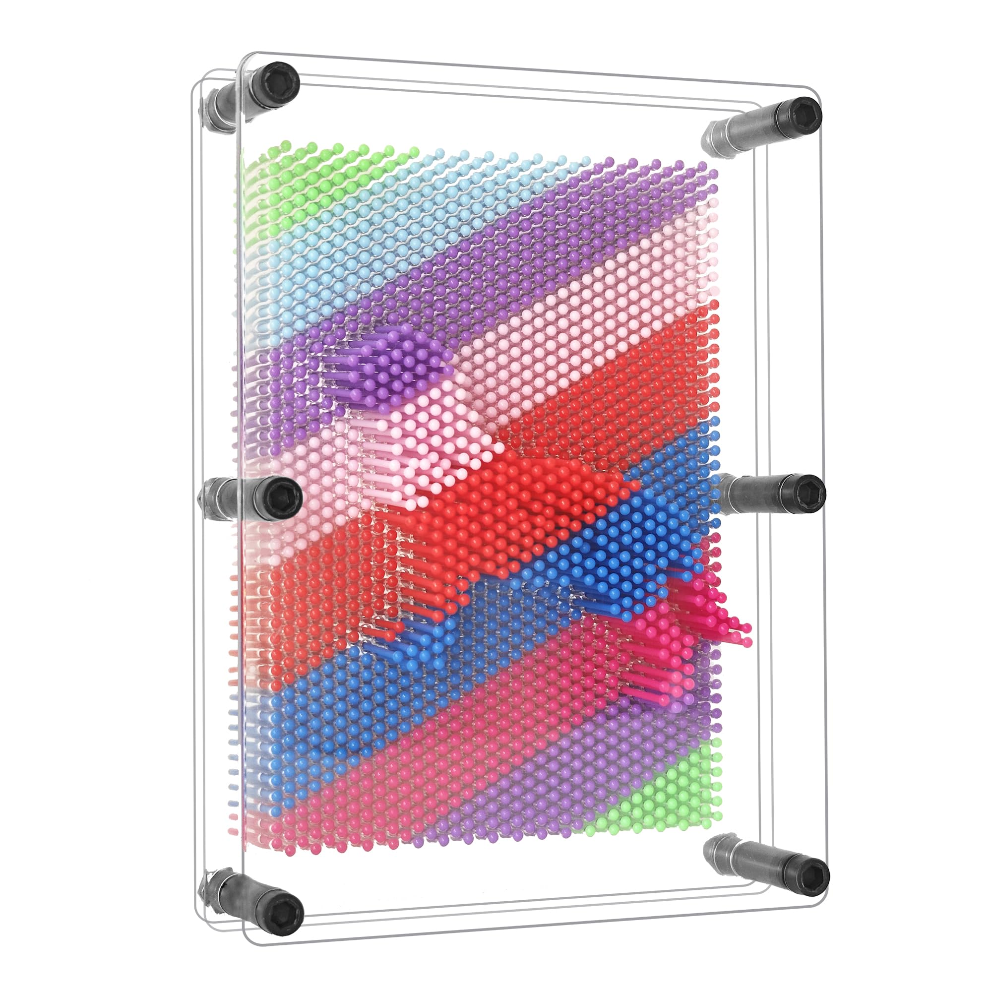Rainbow 3D Pin Art — Large Sensory Desk Toy