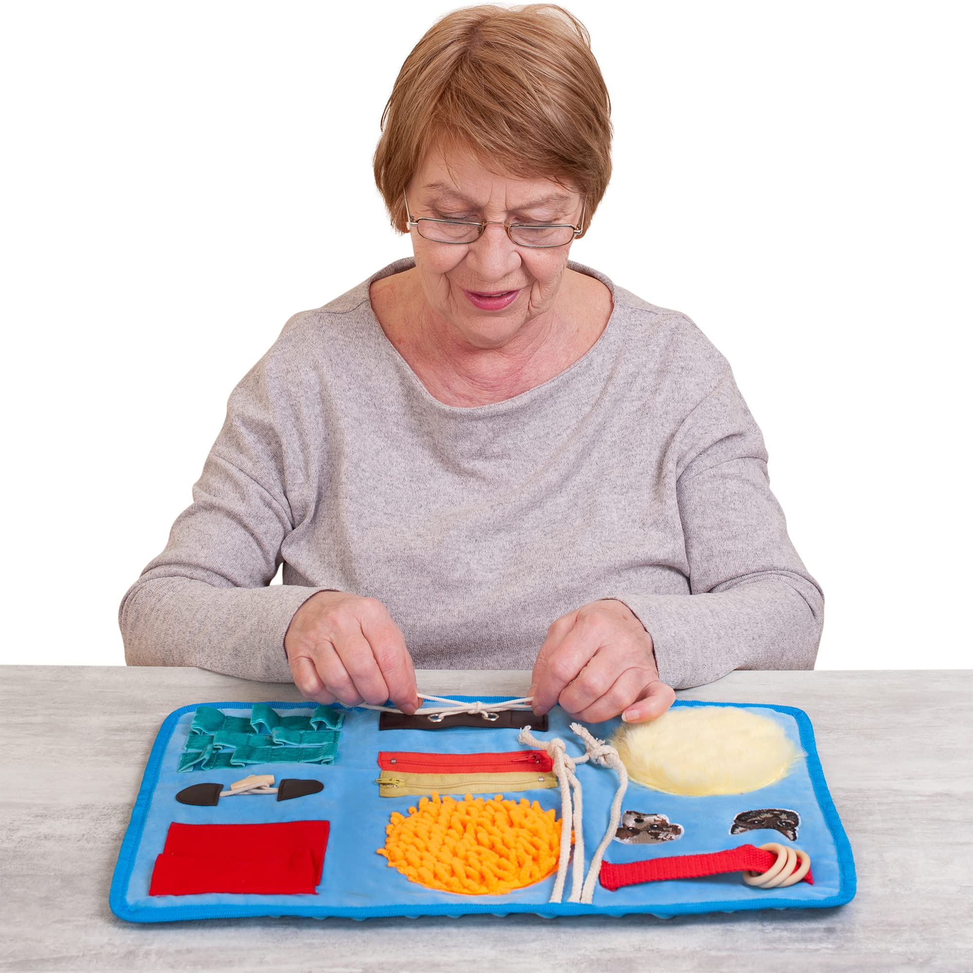 Sensory Activity Fidget Blanket — Busy Hands & Calm