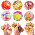 Squishy Stress Balls — 6-Pack Calming Squeeze Set